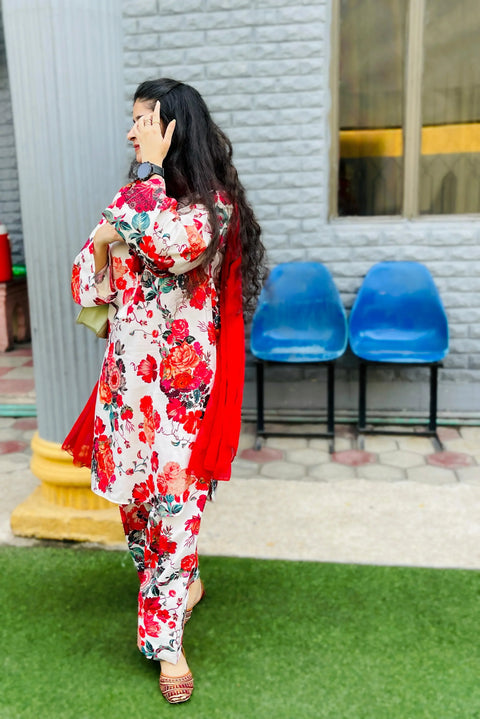 Rose Aura – Silk 2 Pcs